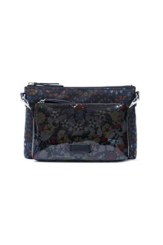 Desigual Fabric Across Body Bag, Donna, Nero, U