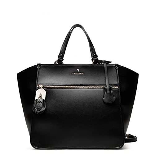 Trussardi Jeans Borsa a mano Peony Medium Black