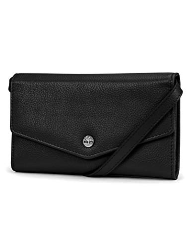 Timberland - Borsa da donna in pelle RFID con tracolla staccabile