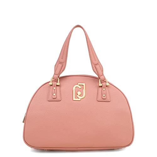 Borsa Liu-jo bauletto bowling satchel a mano/tracolla desert sand...