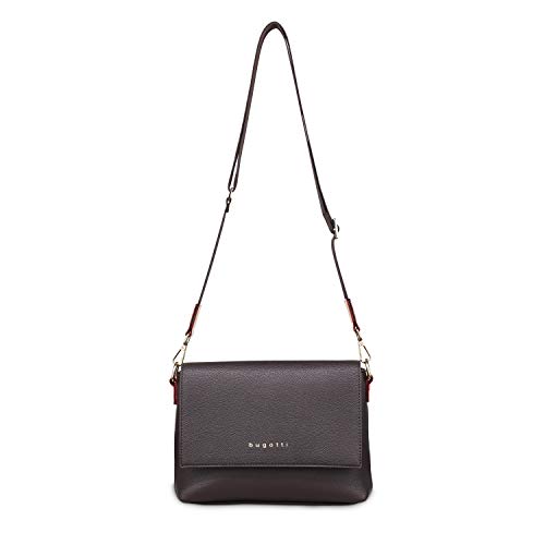 bugatti Ella Borsa Postina Tracolla da Donna – Marrone Scuro