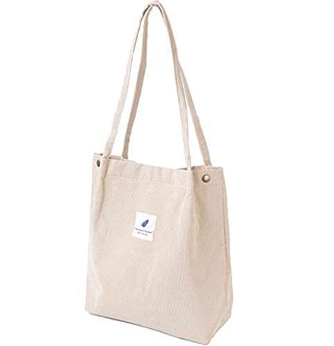 VOKUVIKU Borsa a Tracolla in Velluto a Coste Borsa di Stoffa Donna...