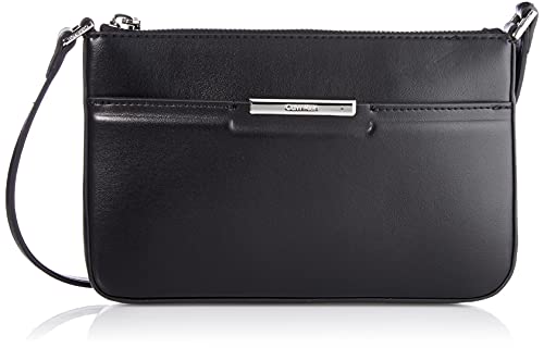 Calvin Klein EW Xbody focalizzato, Crossover Donna, Nero, Medium