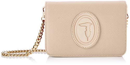 Trussardi Jeans Bag, Clutch 1 Gusset Saffiano Donna, W110, NR
