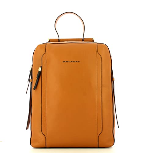 PIQUADRO Zaino porta pc e porta iPad In Pelle Circle cuoio...