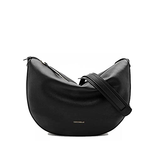 Coccinelle Borsa a Tracolla Lea Borsa Tracolla Nero Donna 39x28x9 cm