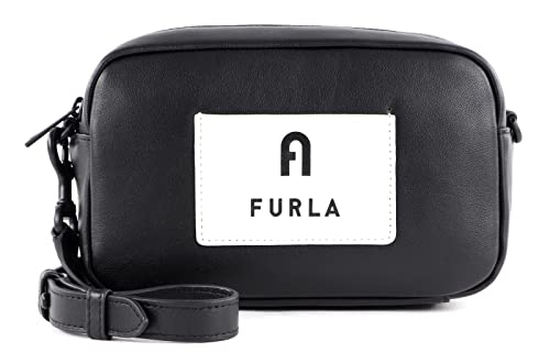 FURLA Iris Mini Crossbody Nero + Talco H