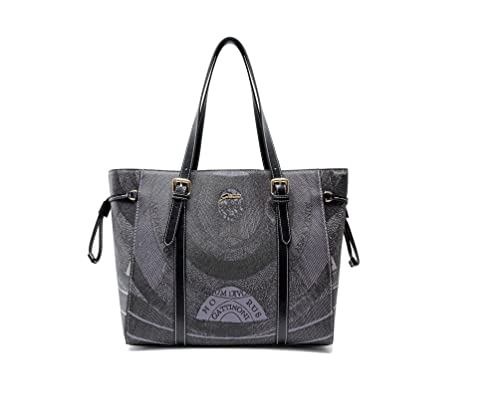 Gattinoni Borsa planetarium black shopping BIGP16720WWH000 black