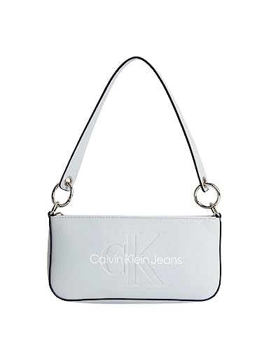 Calvin Klein CKJ Sculpted Shoulder Pouch Blue Oasis, Taglia unica