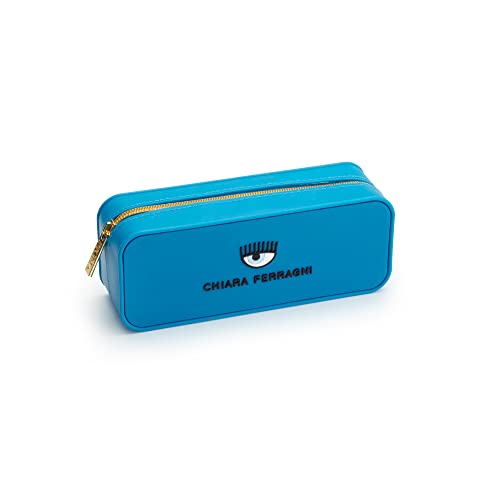 Astuccio/Pochette Chiara Ferragni x Pigna, Azzurro