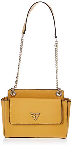 Guess Sandrine Convertible Crossbody Yellow