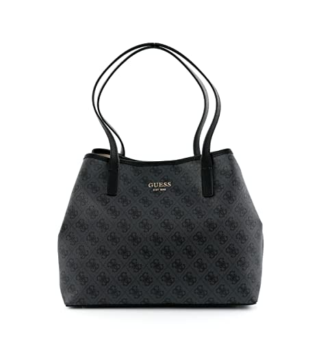 Guess Vikky Tote, Borsa Donna, Coal, Unica