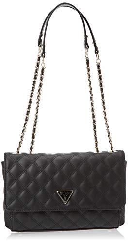 GUESS Black, Borsa Donna, Nero, Taglia unica