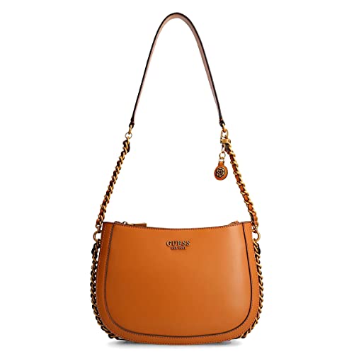 Guess Borsa a Spalla Abey Hobo Cognac Borsa Spalla Marrone Donna...