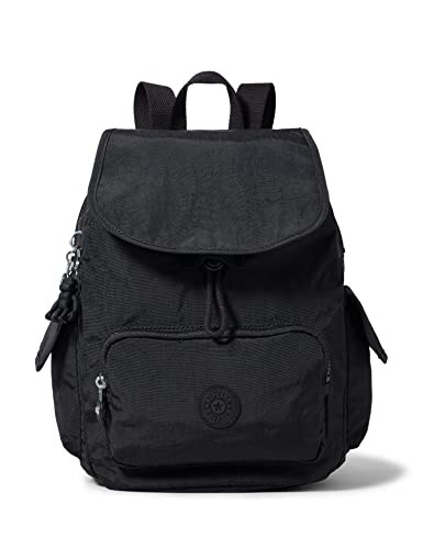 Kipling City Pack S, Zaino Donna, Nero (Black Noir), Taglia unica