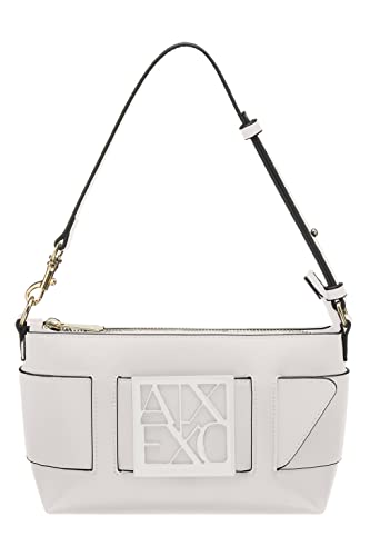 ARMANI EXCHANGE Logo Susy, Squared, Zipped, Borsa a Tracolla Donna,...