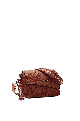 Desigual, BOLS_DEJAVU PHUKET MINI Donna, marrone