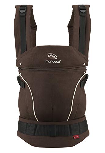 manduca First Marsupio HempCotton Brown-Ecru Marsupio Neonati in...
