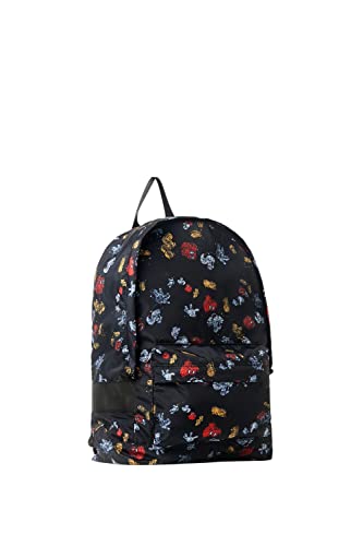 Desigual Back_Mickey Lovers Földes, Zaino Donna, Nero, U