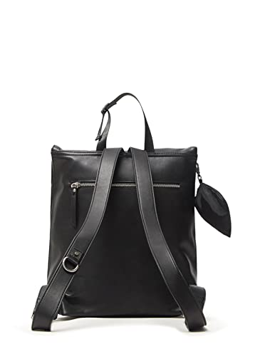 Desigual Indietro amasenti Nerano, Zaino Donna, Nero, OneSize
