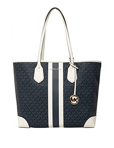 Michael Kors Eva Tote bag blu/bianco