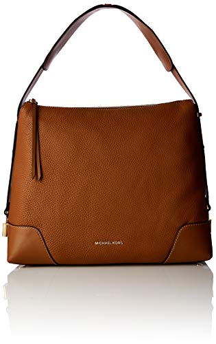 Michael Kors Crosby Large Shoulder - Borse a spalla Donna, Marrone...