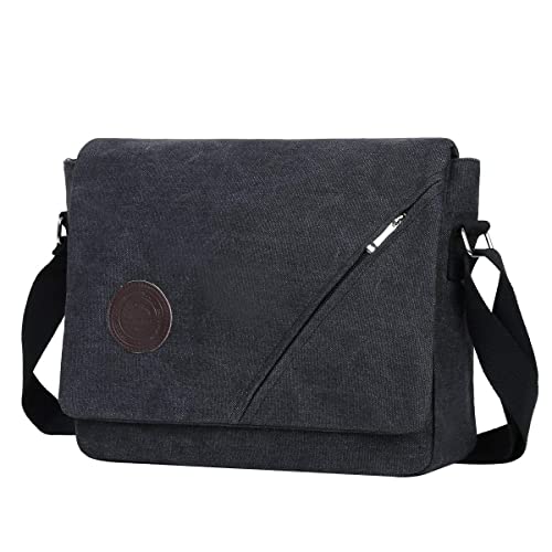 Eshow Borsa a Tracolla da Uomo di Tela Messenger Stile Retro'per l'uso...