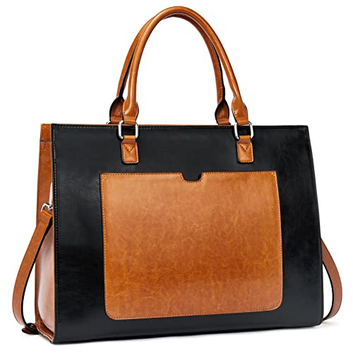 BOSTANTEN Donna Valigetta in Pelle PU Borsa Da Lavoro Cuoio orsa del...