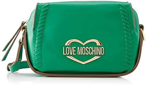 Love Moschino JC4053PP1GLD1, Borsa a Spalla, Donna, Verde, Taglia...