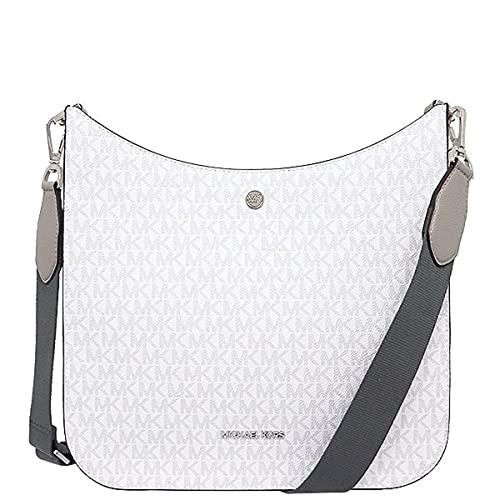 Michael Kors Briley Large Messenger Crossbody Signature Handbag Bright...