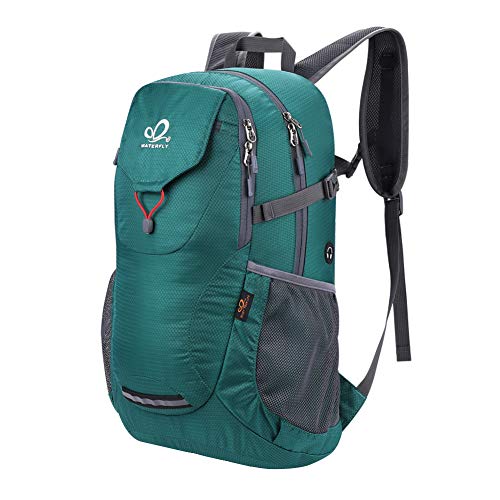 Waterfly Impermeabile Zaino Pieghevole Leggero: 30 Litri Nylon...
