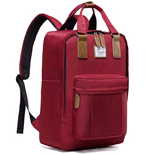 VASCHY Zaino Donna, Zaino Uomo Vintage Zaino porta PC 15.6 Pollici...