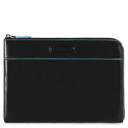 Piquadro CA3084B2 Borsello, Collezione Blu Square, Nero