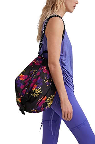 Desigual Zaino Donna back misty flower viana 22saka03 unica nero