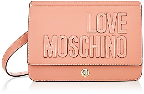 Love Moschino , Borsa A Spalla Da Donna, Pre Collezione Autunno Inverno 2021 Rosa (Pink), Taglia unica