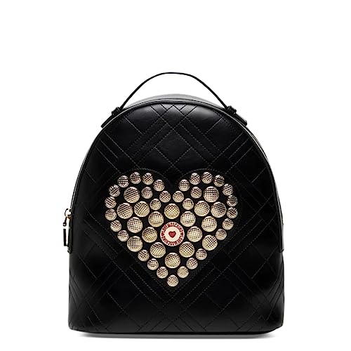 Love Moschino Collezione Primavera Estate 2022, Zaino Donna, Nero,...