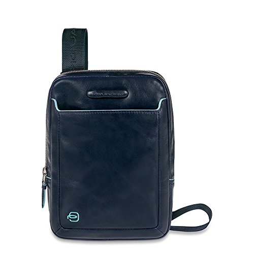 Piquadro CA3084B2 Borsello, Collezione Blu Square, Blu