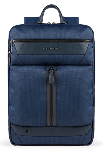 PIQUADRO Zaino Trakai Fast-Check Zaino Blu Uomo 43x30x13 cm