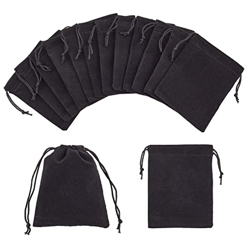 NBEADS Borsa per Gioielli, 100 Pezzi In Velluto Borsa Con Coulisse In...