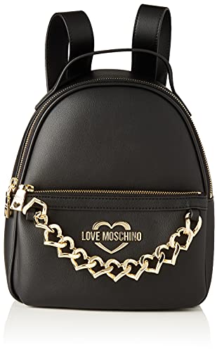 Love Moschino Collezione Autunno Inverno 2021, Zaino Donna, Nero,...