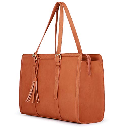 ECOSUSI Borsa Donna Borsa da Lavoro Donna Grande per PC 15.6 Pollici...