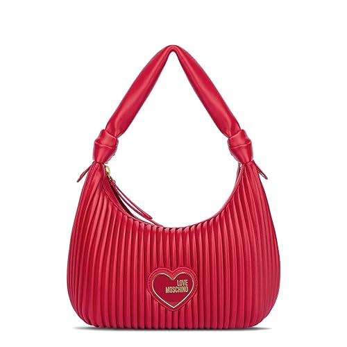 Love Moschino JC4042PP1GLA1, Borsa a Spalla, Donna, Rosso, Taglia...