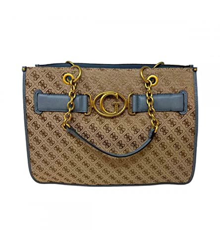 Guess Borsa aileen 4G logo shopper HWAILEP1404 denim