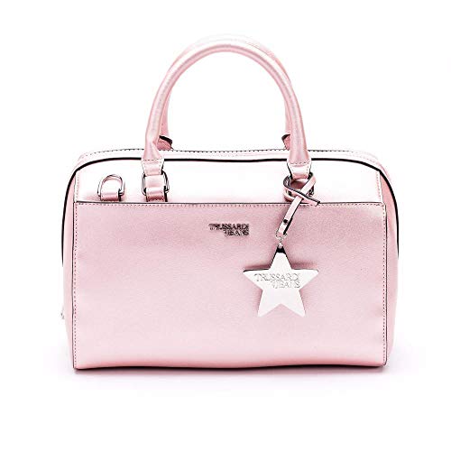 Trussardi Jeans T-Easy Star Bauletto Ecoleather, Borsa a Mano Donna,...