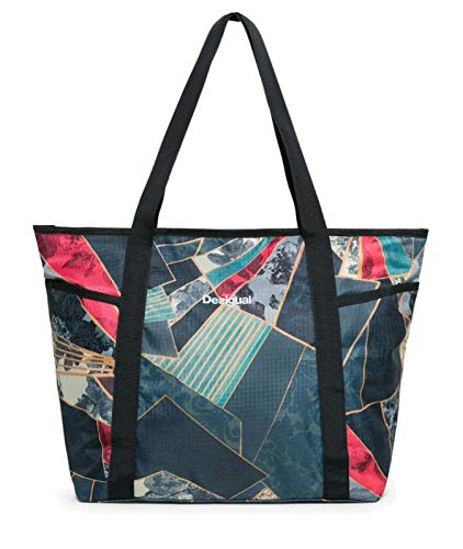 Desigual Dark Denim Carryall Legion Blue