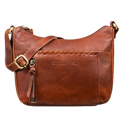 STILORD 'Nia' Borsa a Tracolla Donna in Pelle Piccola Borsa a Mano...