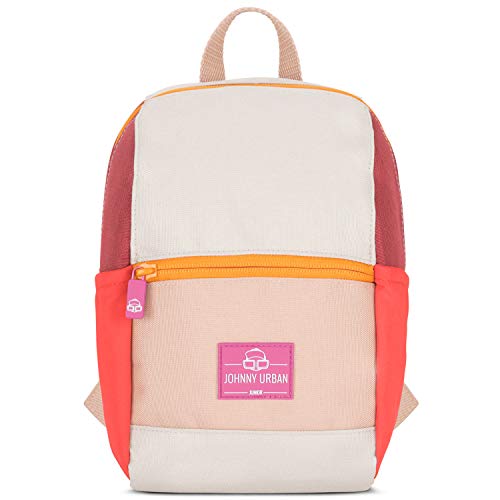 Johnny Urban Zaino per Bambini e Bambine Rosa Rosso Junior Leo - con...