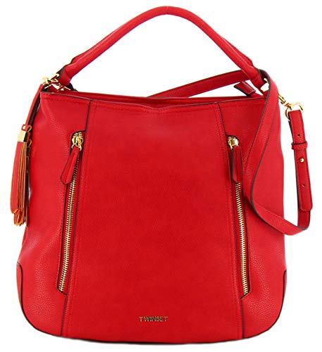 Twinset borsa hobo rossa UNI