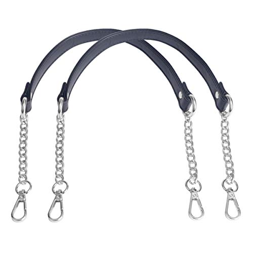 Beaulegan, Manici per borsa da donna, in pelle di microfibra, 60 cm,...