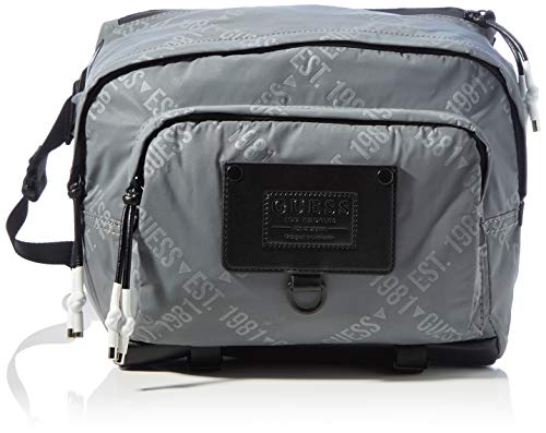 Guess CERTOSA Camera Bag, Backpack Uomo, Grey, One Size